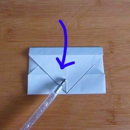Making the envelope flap